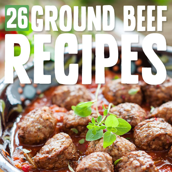 Here is a great list of delicious ground beef recipes. These are so easy to make and one of my favorites when I need to pull together a quick meal.