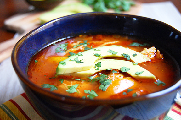 paleo chicken enchilada soup recipe