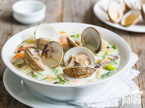 healthy clam chowda