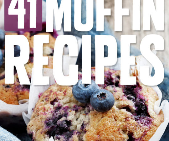 41 Awesome Muffin Recipes- both sweet & savory.