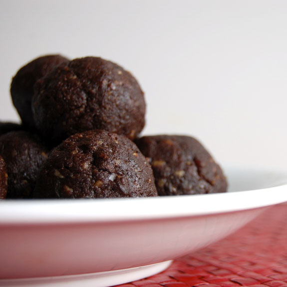 Raw Brownie Bites- try these!