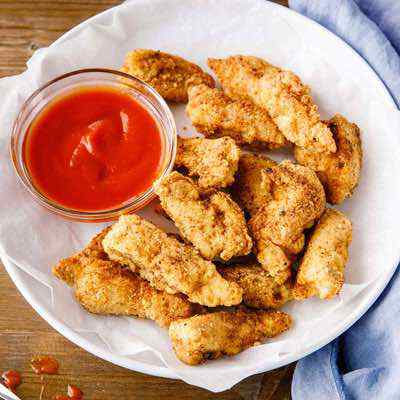 Homemade Crispy Paleo Chicken Nuggets