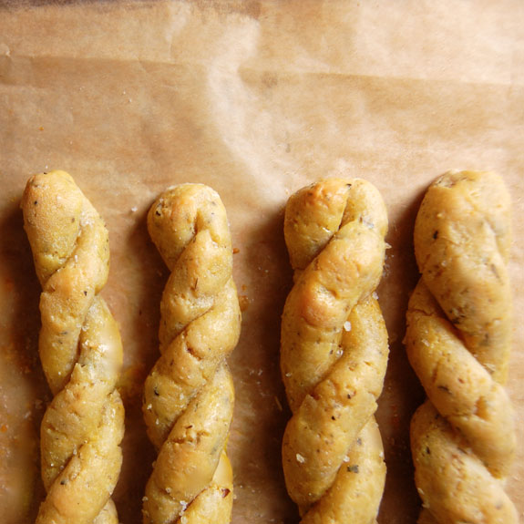 Homemade Garlic Breadsticks- just try not to eat the whole batch yourself :)