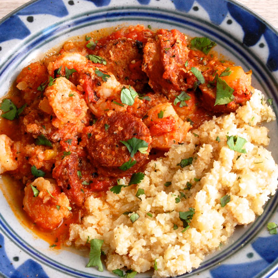 Hearty Paleo Jambalaya- try this! Perfect for a cold day.