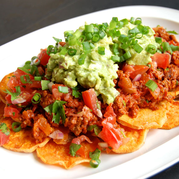 Healthy Dinner Nachos