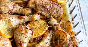 roasted paleo citrus and herb chicken