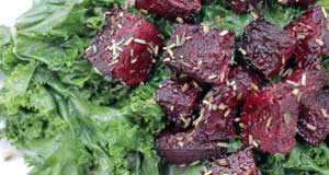 roasted rosemary beets