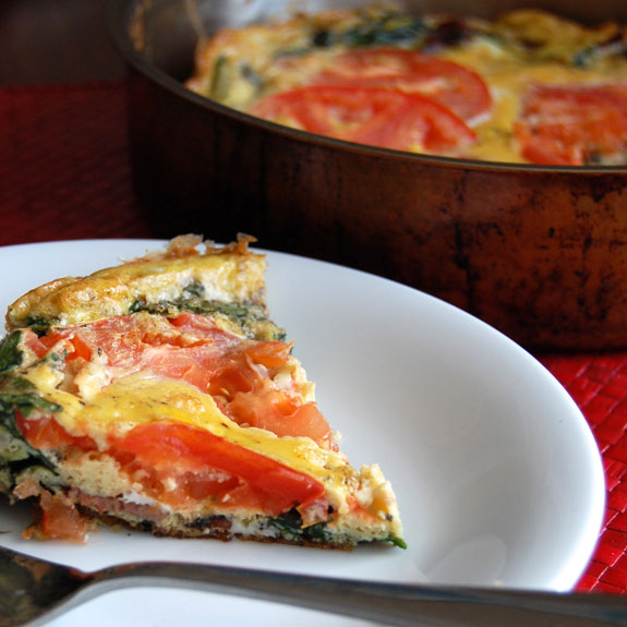 Paleo BLT Frittata (One of My Favorite Breakfasts!)