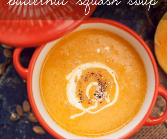5 Reasons to Eat More Butternut Squash Soup- plus 13 wholesome butternut squash soup recipes.