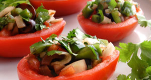 tomato salsa bowls