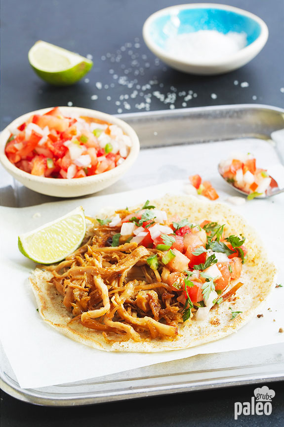 The melt-in-your mouth nature of our carnitas is a serious upgrade to Taco Night. See how great this slow-cooked pork tastes in our special homemade tortillas.