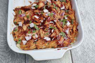 BBQ Chicken and Sweet Potato Casserole