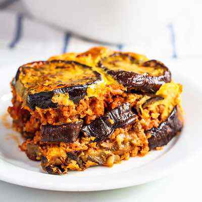 Eggplant and Beef Casserole