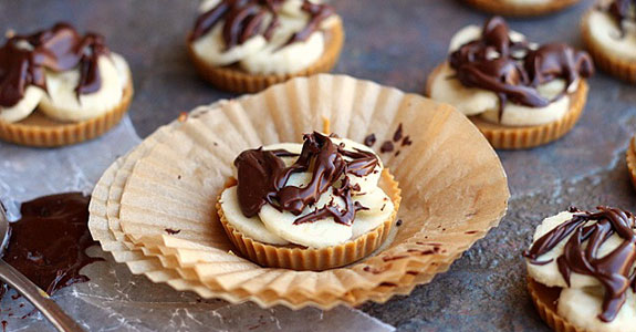 No-Bake-Chocolate,-Nut-Butter,-and-Banana-Fudge-Cups