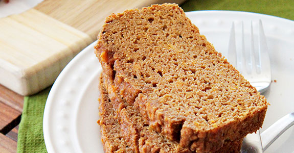 Paleo Cinnamon Spice Sweet Potato Bread