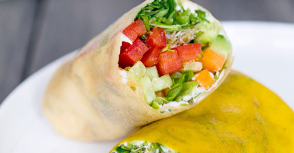 ucumber Dill Veggie Wraps With Coconut Wrappers