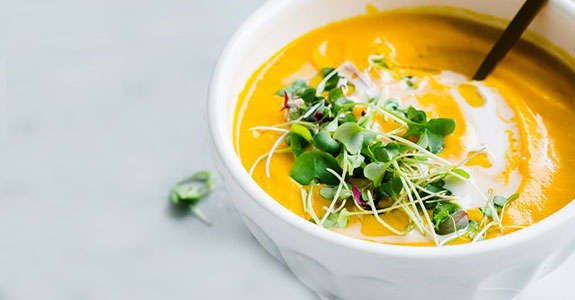 Creamy Carrot and Ginger Soup (Dairy-Free) - Wholesomelicious