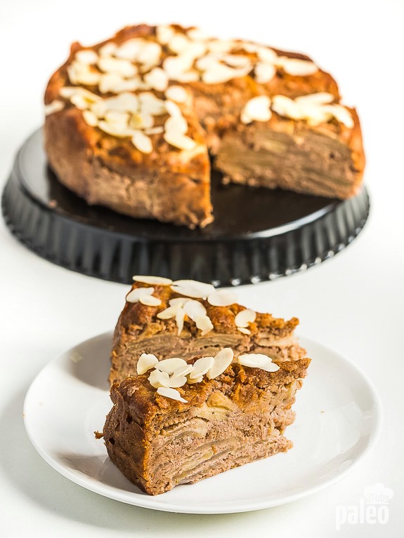 Paleo Deep Dish Dark Chocolate Cake