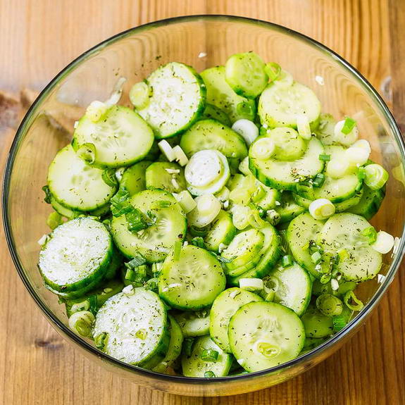 The Best Cucumber Salad Recipe - Paleo Grubs