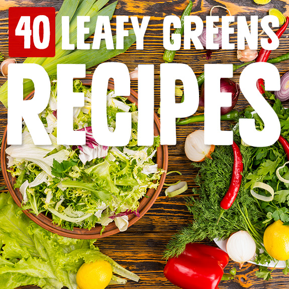 Leafy greens for paleo diets