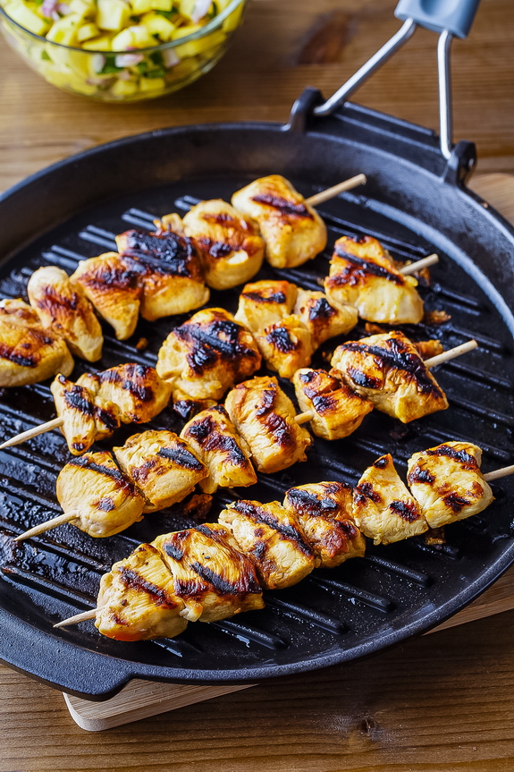 Grilled hotsell chicken stick