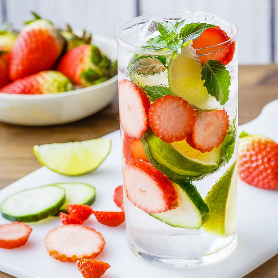 Stress Reduction Detox Water - Paleo Grubs