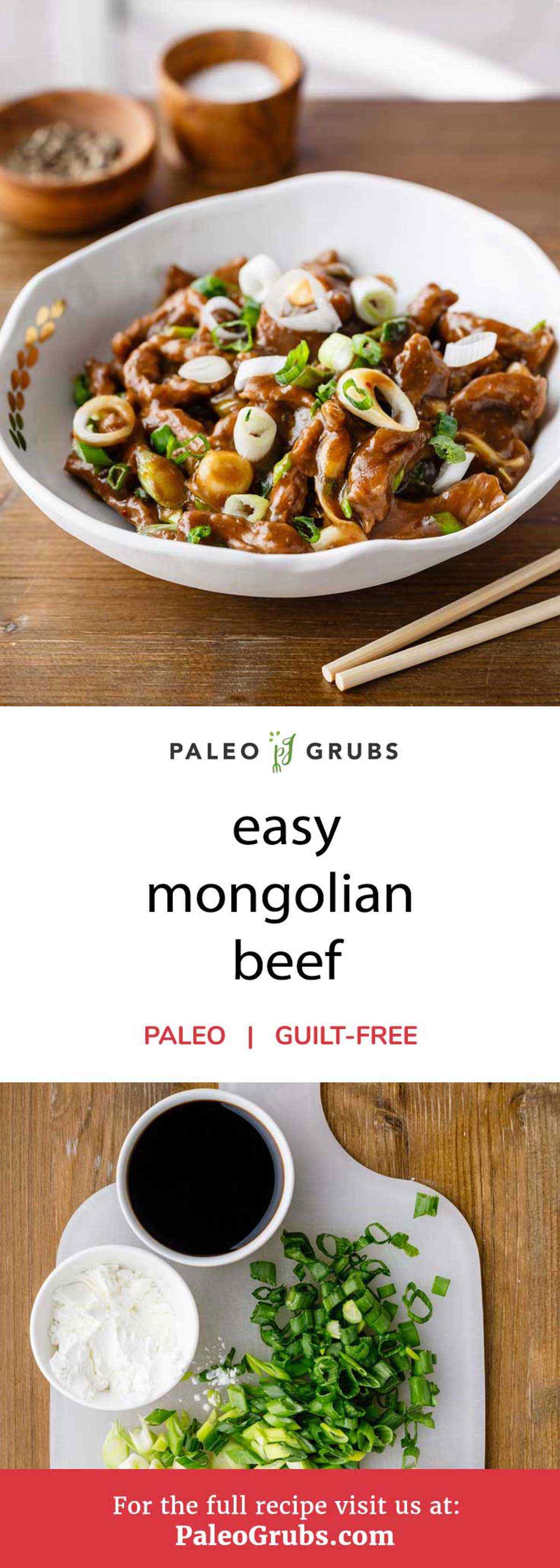 Easy Mongolian Beef One Of My Favorite Asian Recipes Paleo Grubs