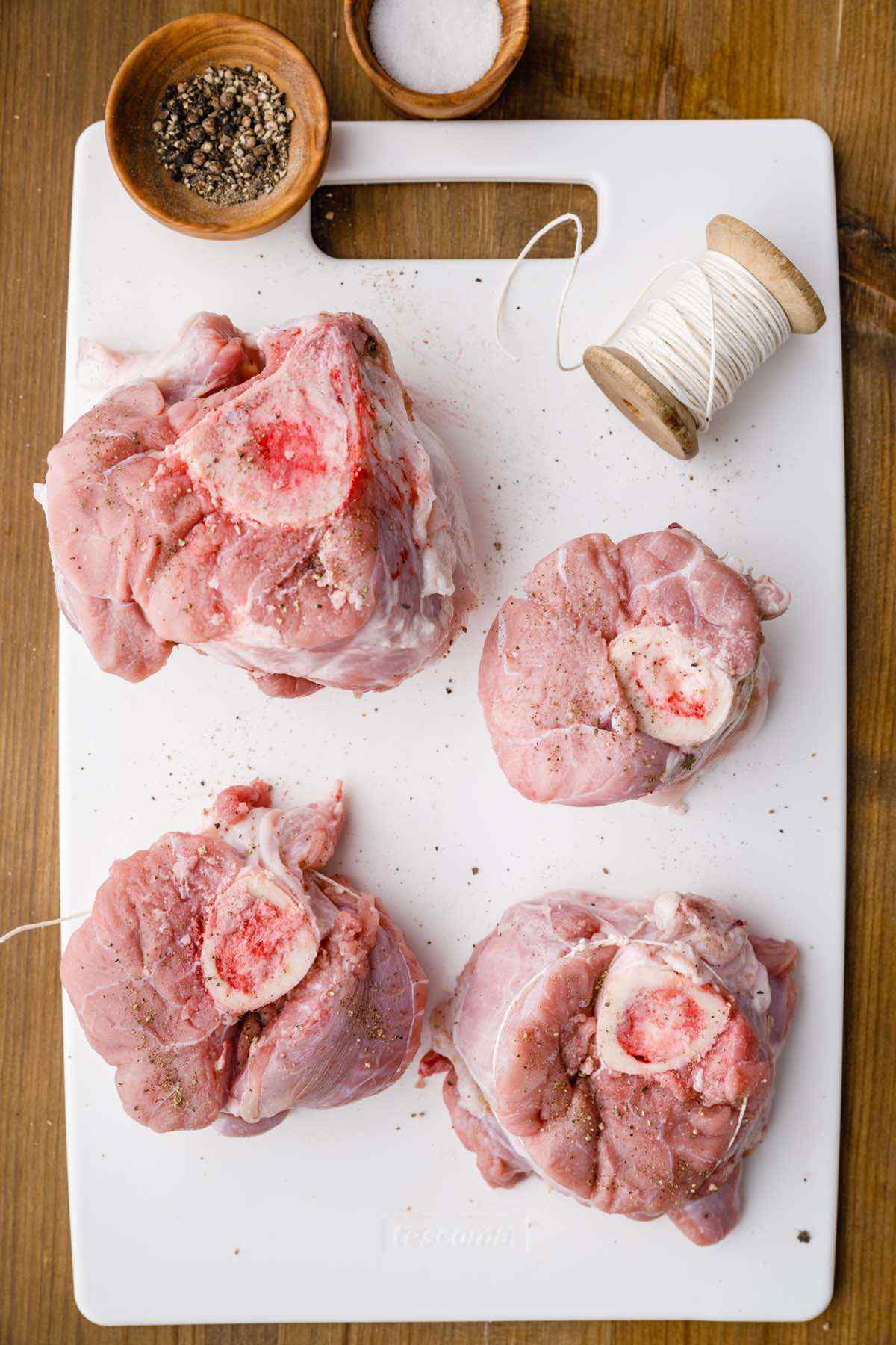 raw veal shanks