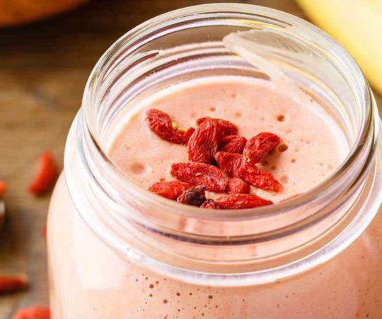 Strawberry Banana Smoothie for a Quick Breakfast or Healthy Treat