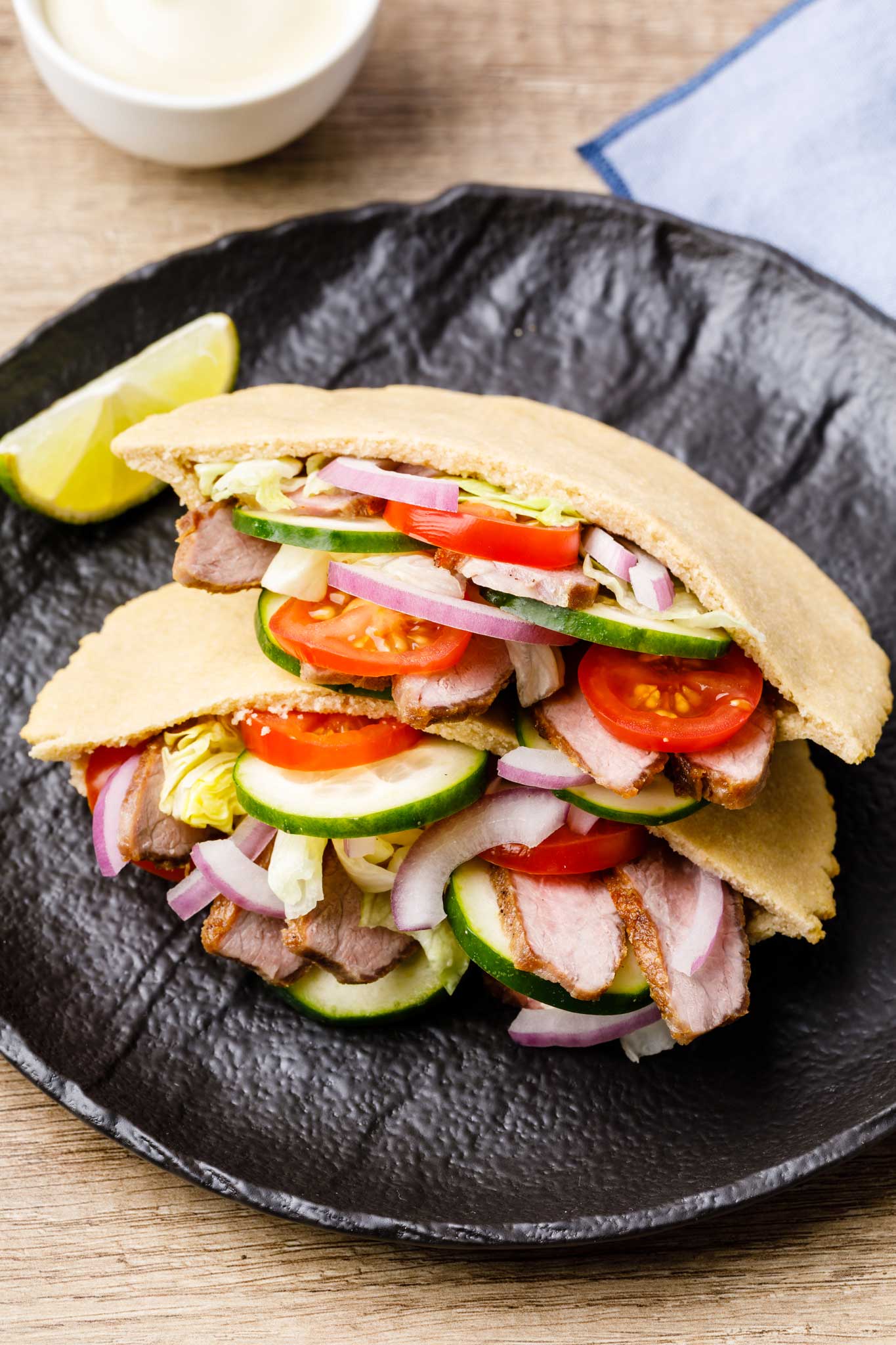 Homemade Paleo Pita Bread (Low Carb) - Paleo Grubs