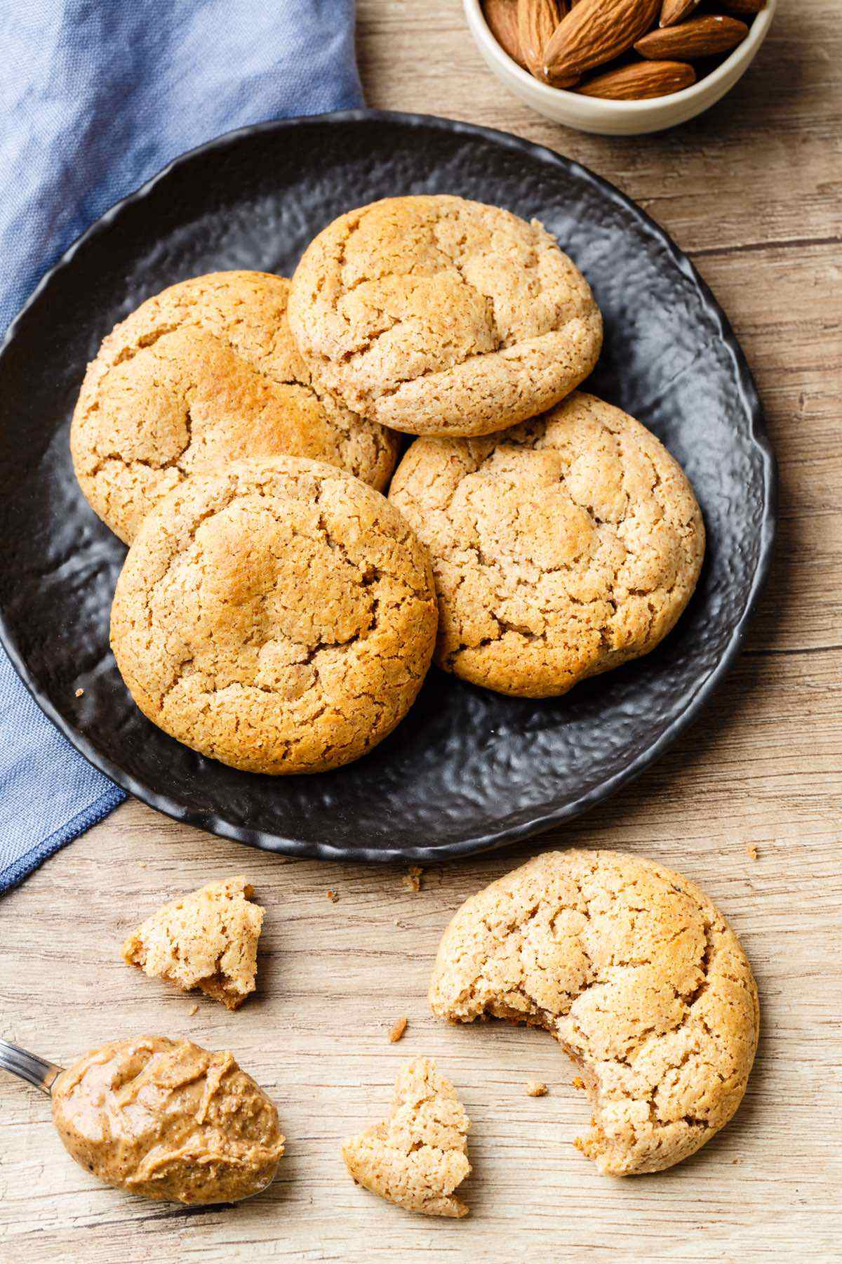 Easy Almond Butter Cookies - Paleo Grubs