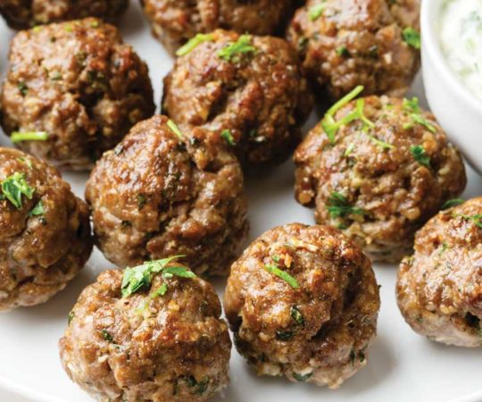 paleo lamb meatballs