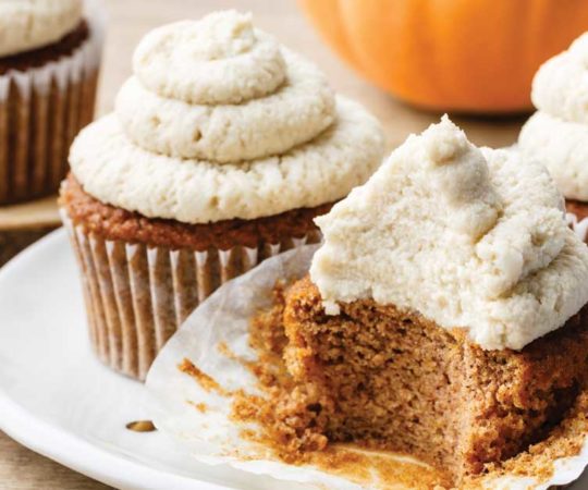 paleo pumpkin cupcakes