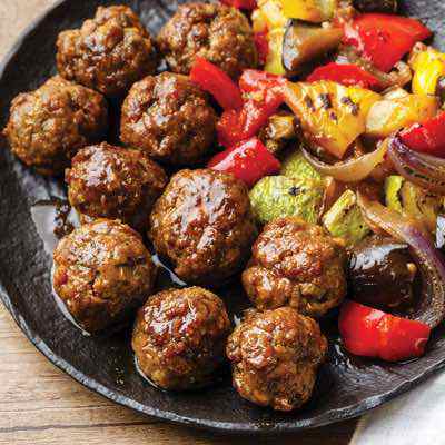 Teriyaki Ground Beef Meatballs