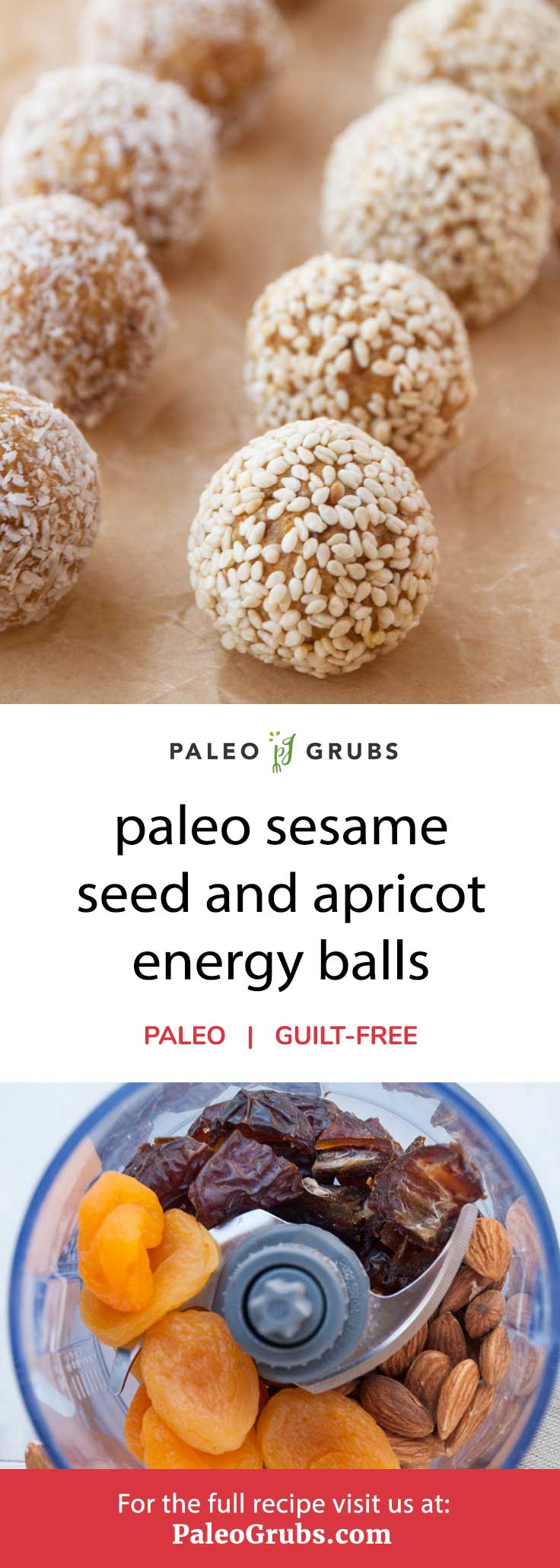 These apricot energy balls are so yum!