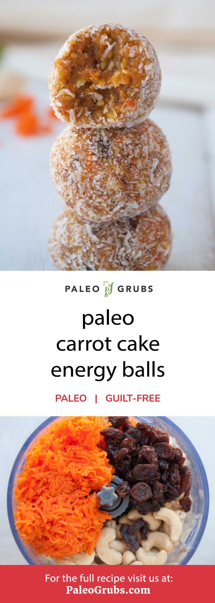 These healthy and addictive carrot cake energy balls are the best for fulfilling all your carrot cake cravings.