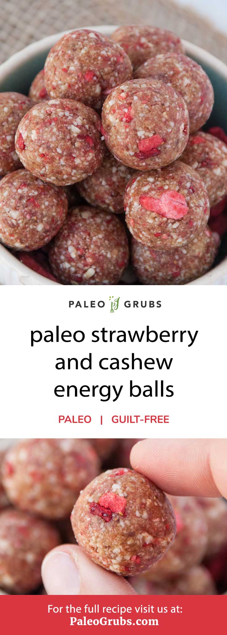 These energy bites are so good! If you have been craving a PB and J, try these.