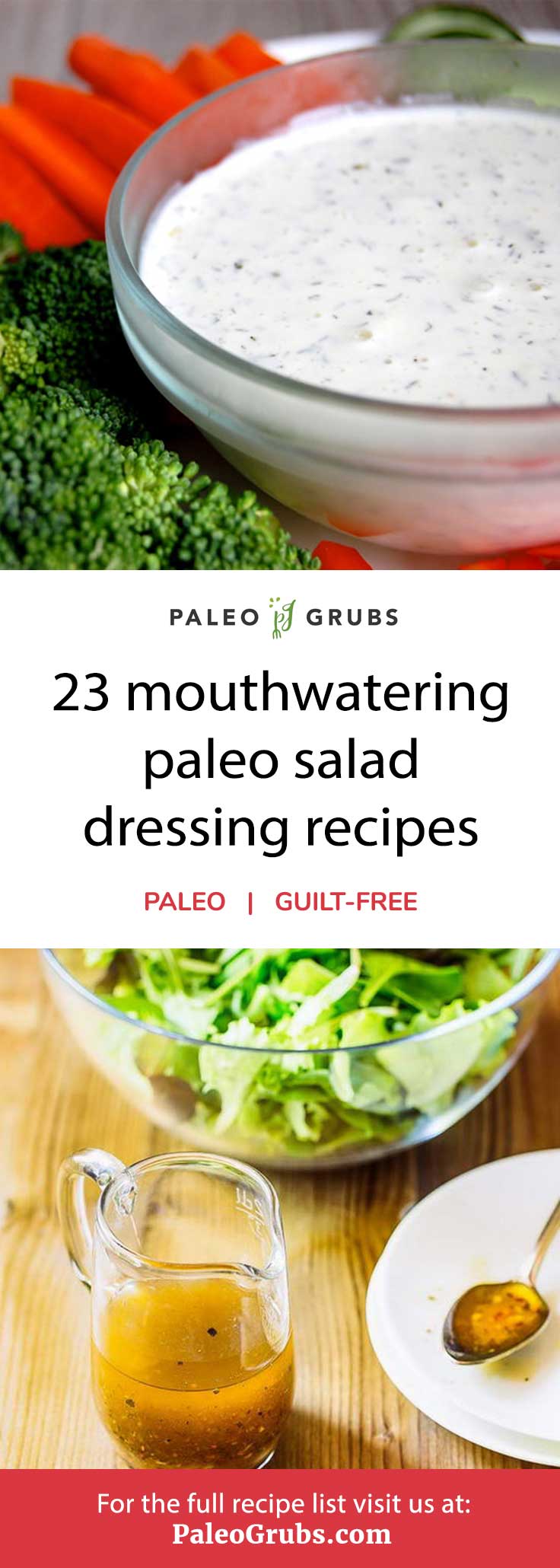 Try one of these out of this world dairy-free, paleo-friendly salad dressing recipes.