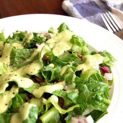 Paleo Taco Salad Avocado Salad Dressing