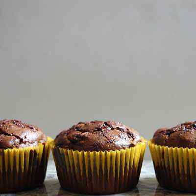 Chocolate Zucchini Paleo Muffins