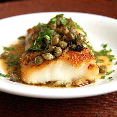 Easy Paleo Cod Piccata