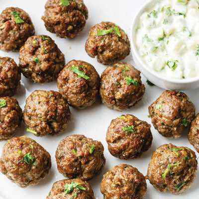 Greek Lamb Meatballs