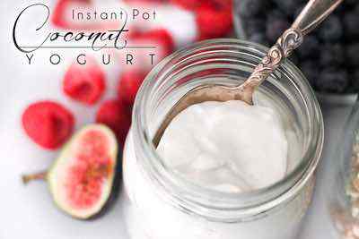 Instant Pot Coconut Yogurt