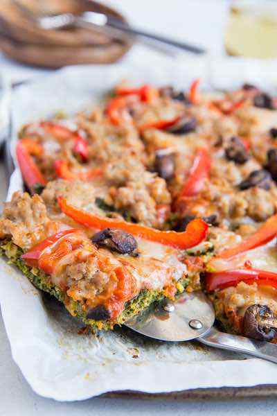 Kale Pizza Crust