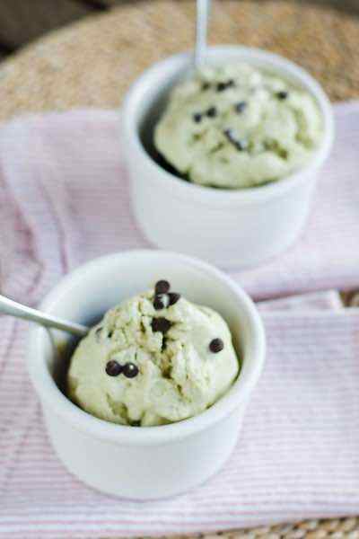 Pistachio Chocolate Chip Ice Cream