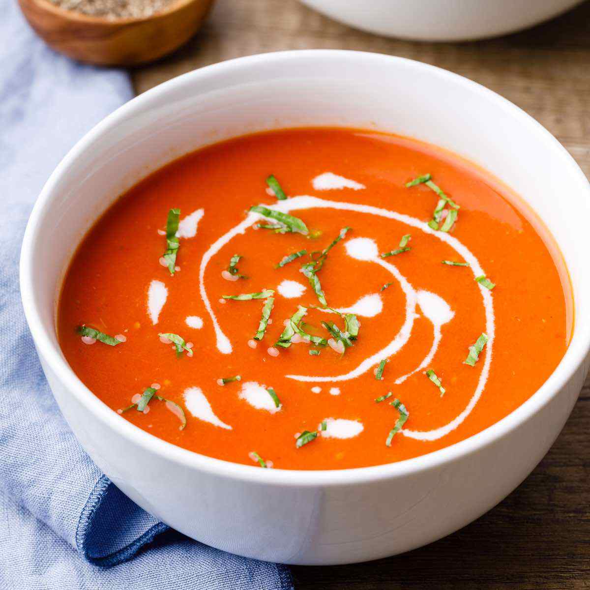 Easy Paleo Crockpot Tomato Basil Soup Paleo Grubs