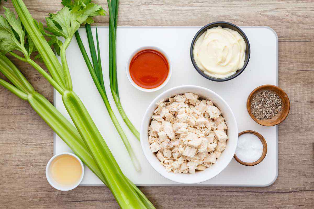 Paleo Buffalo Chicken Salad