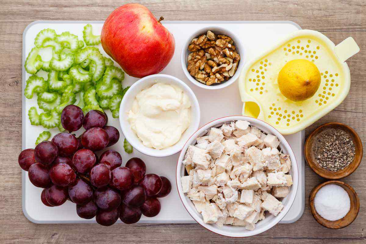 Waldorf Paleo Chicken Salad