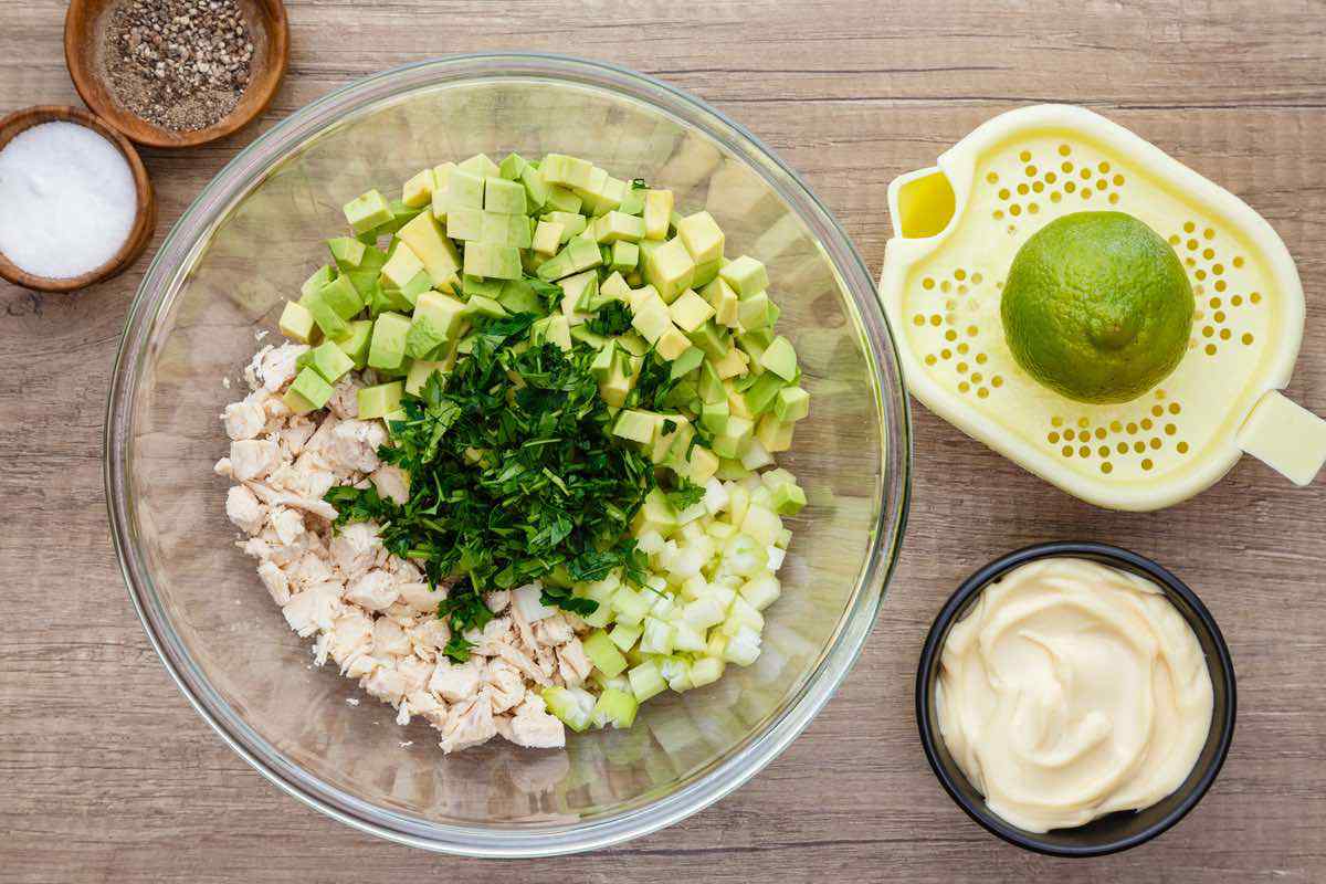 Paleo Avocado Chicken Salad