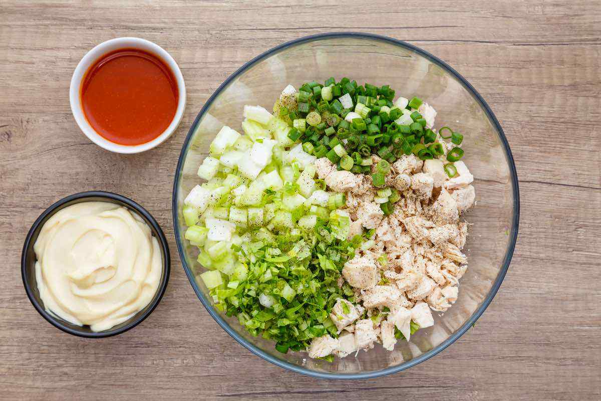 Paleo Buffalo Chicken Salad